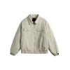 Japanese Retro Men's Cotton Workwear Jacket - Loose Fit, Winter Lapel Style (Model MY95412)