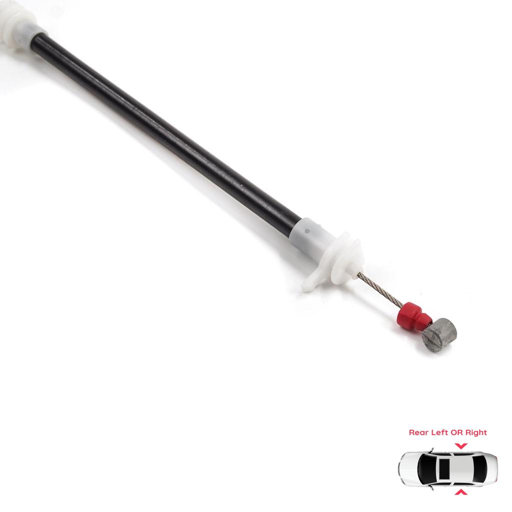 BDP1567 Rear Outer Door Handle Carrier Release Bowden Cable 220 mm For BMW X5 E53 2000-2006 51228243635 51228243636