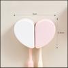 2Pcs Dustproof Toothbrush Holder Heart Shape Toothbrush Stand New Toothbrush Storage Rack  Couples