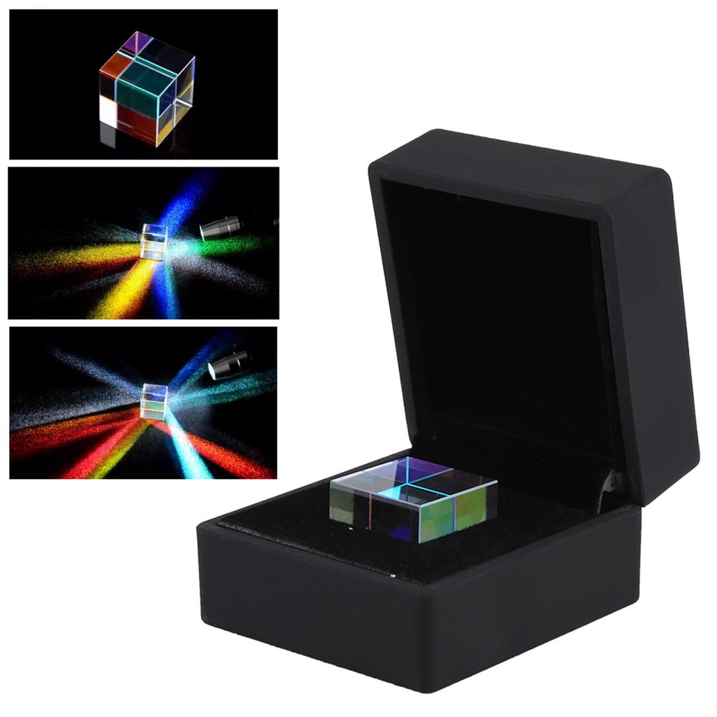 23*23*23mm SiX Sided Bright Light Combine Cube Prism Stained Glass Prism