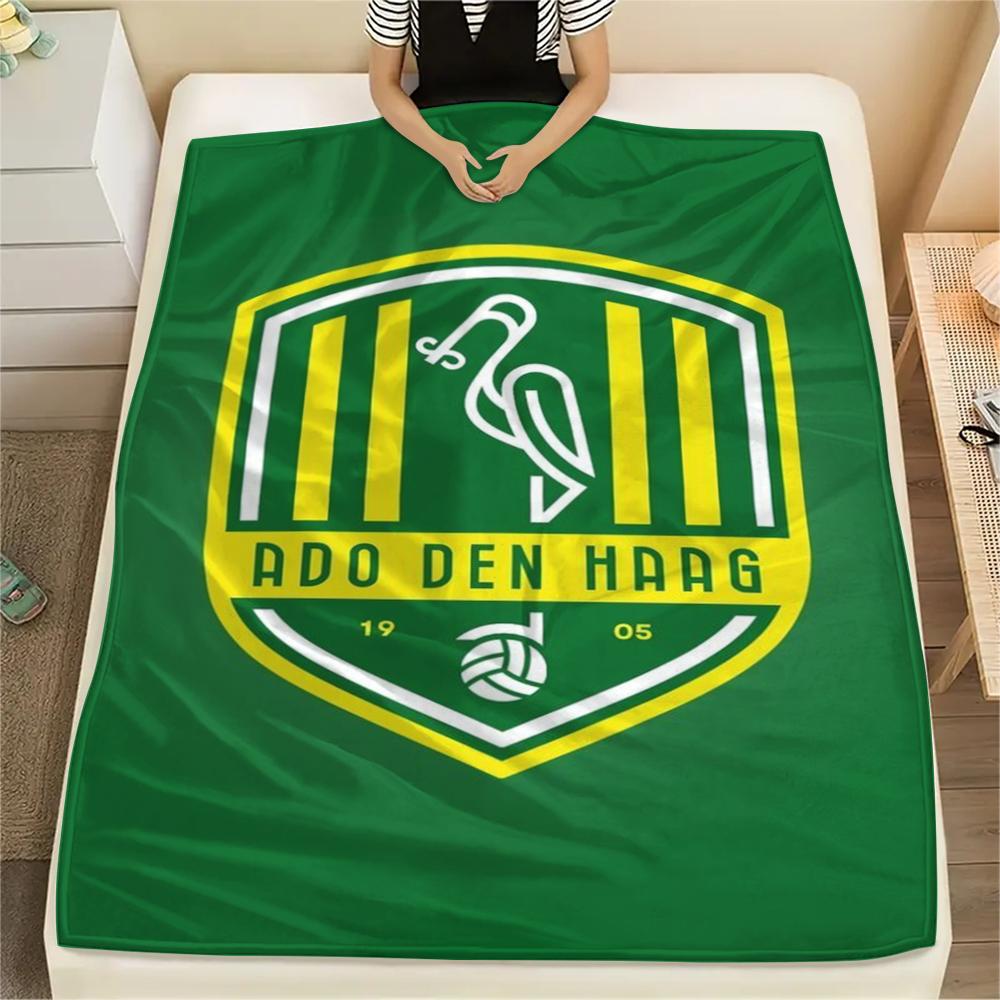 1Pc AFC Bournemouth Print Flannel Blanket, High quality Comfortable for All Seasons, Home Decor, Warmth and Comfort, Perfect for Christmas GiftS