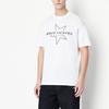 Armani Exchange Ss23 Logo Star Print Crew Neck Short Sleeve T-Shirt Men tops White 3RZTLC-ZJ8EZ-11100