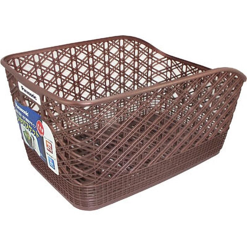

Panasonic Rear Basket for Bicycles, Brown, 330mm Wide x 470mm Deep x 240mm High, 27L, SCB207