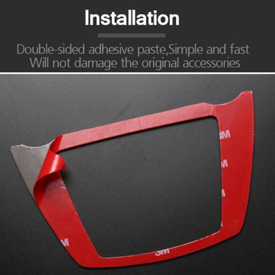 Autocolant interior pentru capacul lămpii de citire din fibră de carbon pentru Bmw Seria 5 F10 5Gt