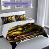 3pcs Custom Name World of Warcraft Bedding Set,Includes 1 Duvet Cover and 2 Pillowcases,All-season Bedroom Decor