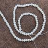 1String, White Natural Freshwater Pearls Beads for Jewelry Making DIY Crafts (Beads 3-4mm, Length 36cm)