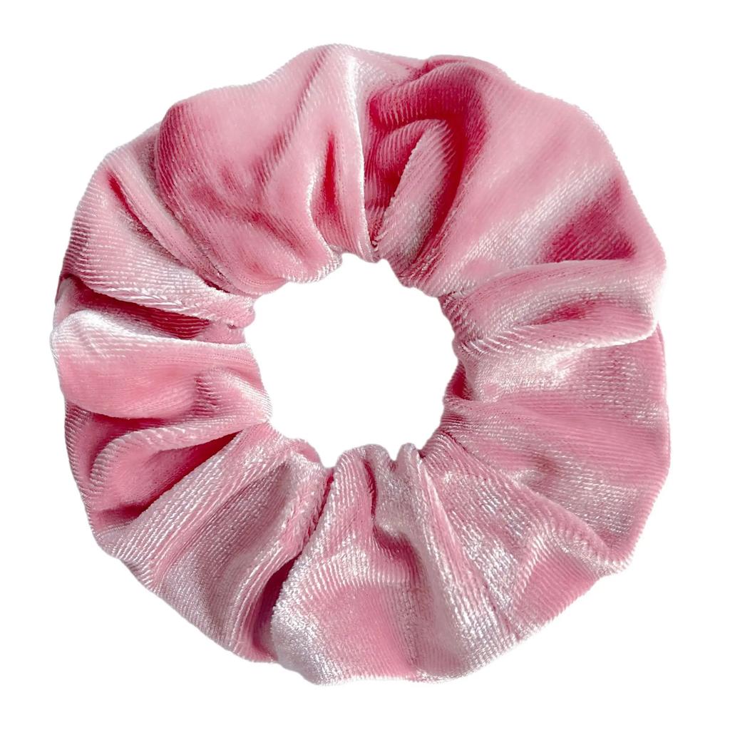 45 Colors Large Vintage Velvet Scrunchies Girls Elastic Hair Bands Ponytail Holder Ties Rubber Bands Fashion Women Accessories