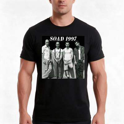 Soad In 1997 Tshirt Summer Casual Cotton Tee Oversized Streetwear Tops Vintage Graphic Print Loose Fit Short Sleeve