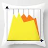 Creative Geometric Pattern Decorative Pillowcase Car Sofa Square Cushion Pillowcase