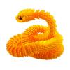 3D Printed Articulated Snake Toy Flexible Movable Animal Model Rotatable Dragon Car Ornaments Simulation Desk Toys Kids Gift