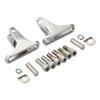 Motorcycle Rear Passenger FootPegs Footboard Mounts For Harley Touring Road King Electra Glide 1993-2025
