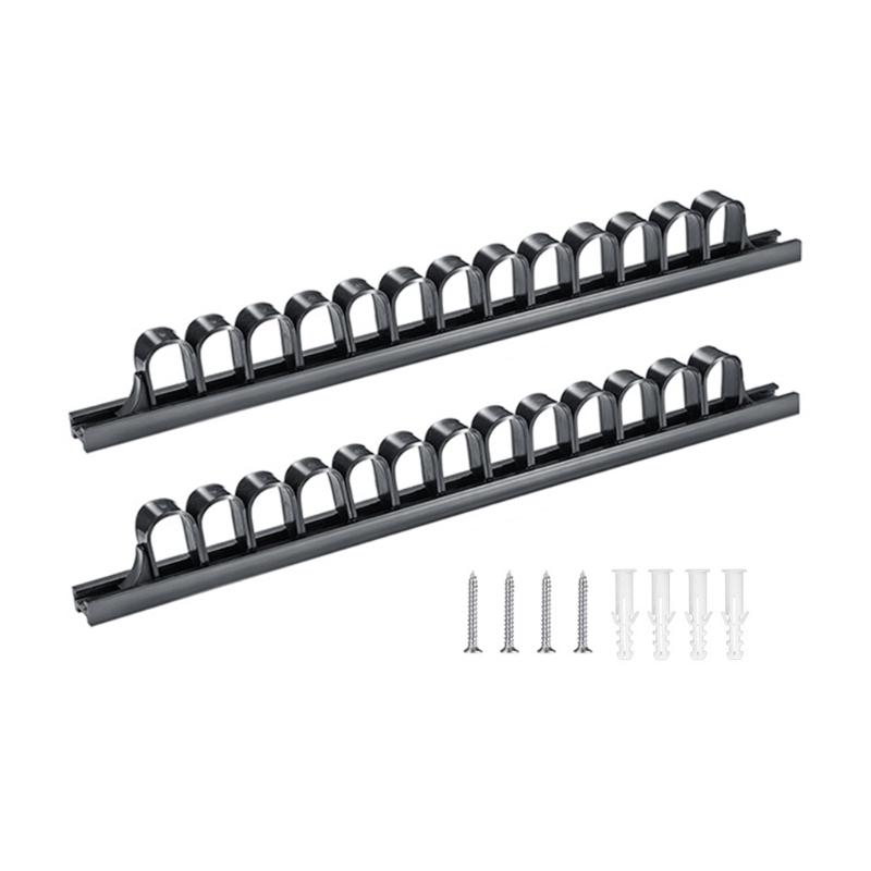 Convenient Repair Tool Display Shelf Practical Screwdriver Wrench Display Organizer Rail Rack for Garage Workshops