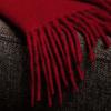 Hengyuanxiang 100% Pure Wool Shawl for Women, Autumn And Winter Warm Thick Scarf, Gift for Mom, New Year Birthday Present