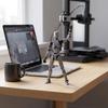 Articulated Action Figure Model Kit with Multiple Interchangeable Hands and Weapons 3D Printed DIY Assembly Poseable Collectible Display