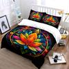 Colorful Mandala Art Decor Set Soft Comfortable Duvet Cover Bedding Set Included 1*Duvet Cover & 2*Pillowcases gift
