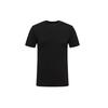 Casual Solid Color Short Sleeve T-Shirt Men Tops Black 3Z1TM1-1JQSZ-F002