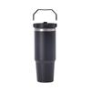 20oz 30oz doppelwandiger vakuumisolierter Edelstahl-Reisebecher mit Griff, Strohhalm, für Auto, Outdoor, Büro