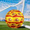 Pau-lo Fc Emblem Printed Size 5 Soccer Balls, Anti-Slip, Protective Football, Outdoor Sport, a Unique Gift Suitable for Him/her, Birthday