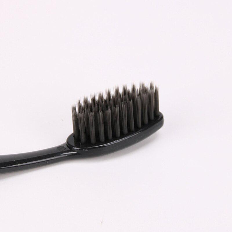 New 10pcs/set Adults Bamboo Charcoal Toothbrush Home Pack Super Soft Hair Toothbrush