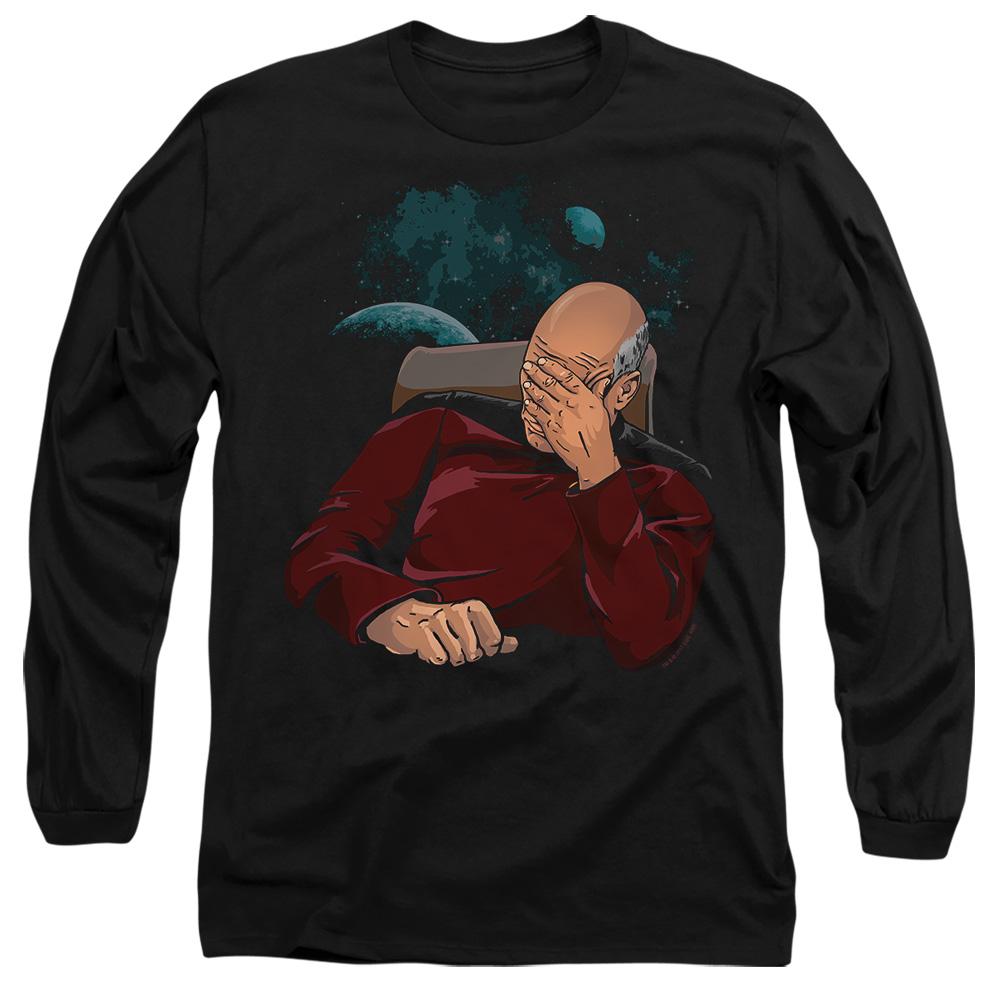 Star Trek Unisex Adult Facepalm T-Shirt