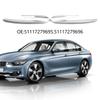 Fog Light Grills Trim Cover 51117279695, 51117279696 Trim For 328i/320i Fog Lights Headlights Covers Frame