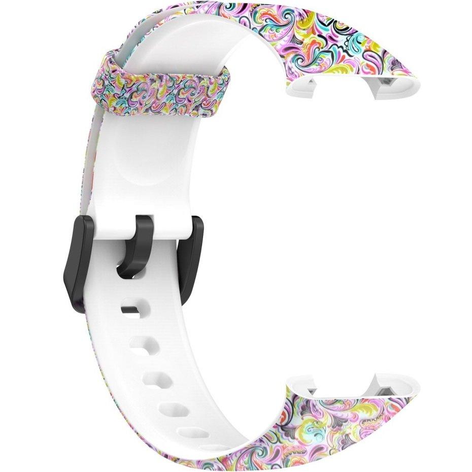 Silicone Strap for Xiaomi Mi Band 7 Pro, Colorful Patterns