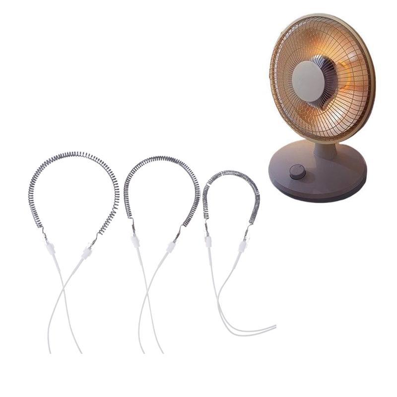 900W 10cm Small Sun Heater Heating Lamp Tube Carbon Oven Parts Round Heating Tube Practical Electric Stove Ring Fittings