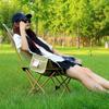 ZISIZ Outdoor Portable 3-Gear Adjustable Folding Camping Chair