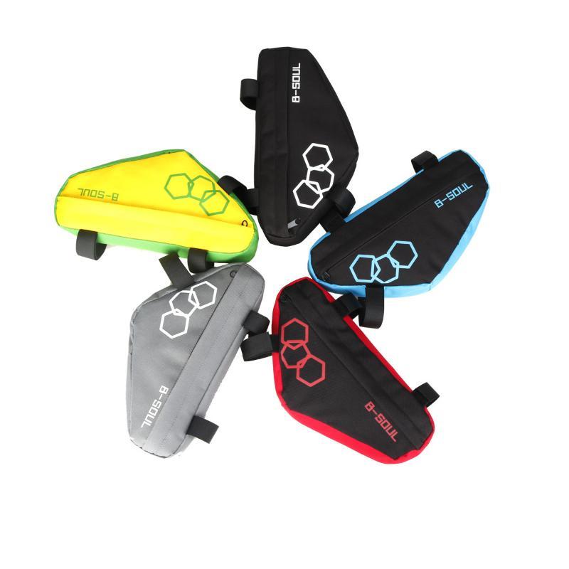 Sac de cadre de vélo B Soul Triangle Résistant à l'eau Tissu Oxford Grande capacité Pour les sorties en VTT et vélo de route