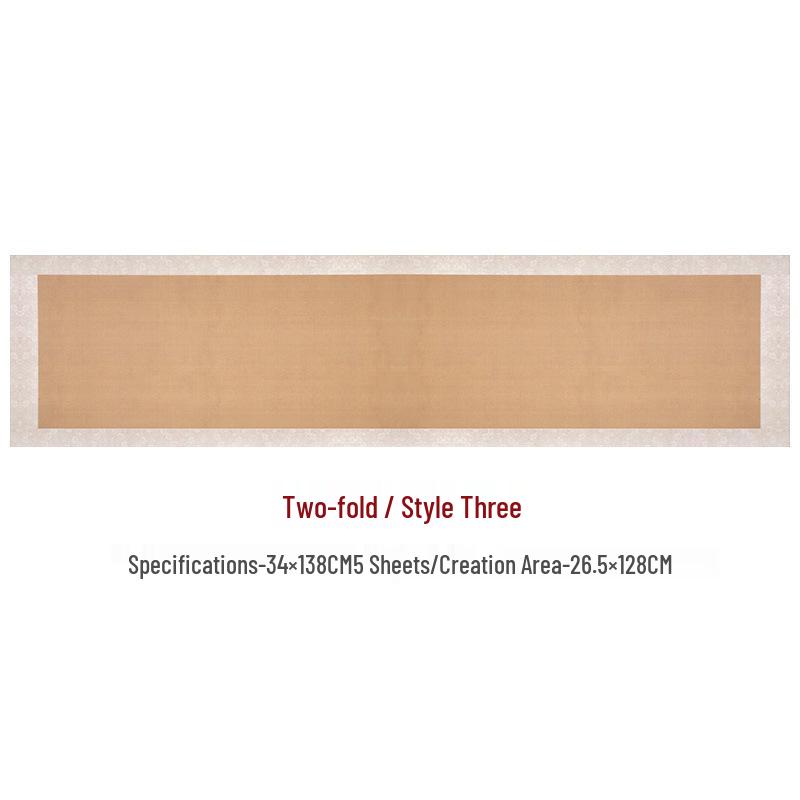 Retro Xuan Paper Semi-ripe Calligraphy Notebook for National Exhibition Submissions