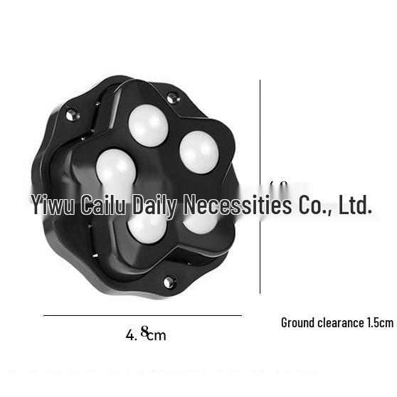 Silent Adhesive Caster: Three-Ball & Five-Ball Roller Wheel for Mobile Furniture