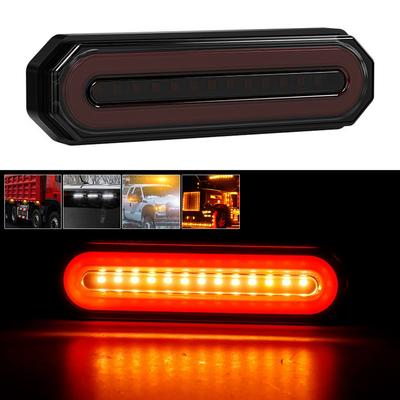 45 LED 2 v 1 LED zadní světlo pro nákladní automobil Brzdové Stop Koncové Zadní světla Sekvenční Směrové Světlo DRL Pro Auto Moto Přívěs ATV 12V 24V