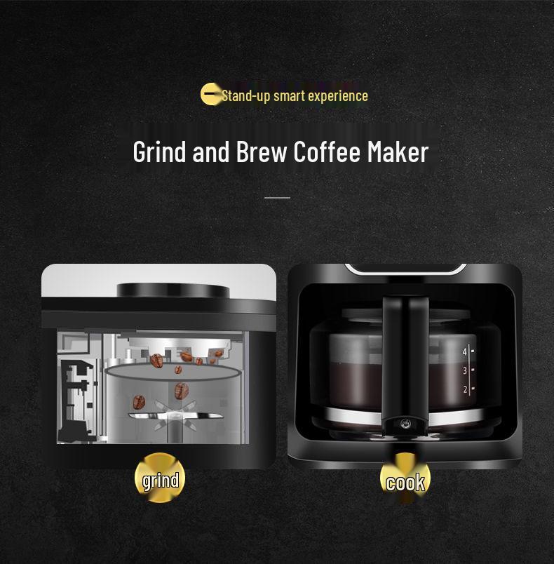 Grind & Brew American Drip Coffee Maker for Home & Office DL-KF1061