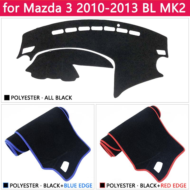 for Mazda 3 BL 2010 2011 2012 2013 MK2 Anti-Slip Mat Dashboard Cover Pad Sunshade Dashmat Carpet Car Accessories Anti-dirty Rug