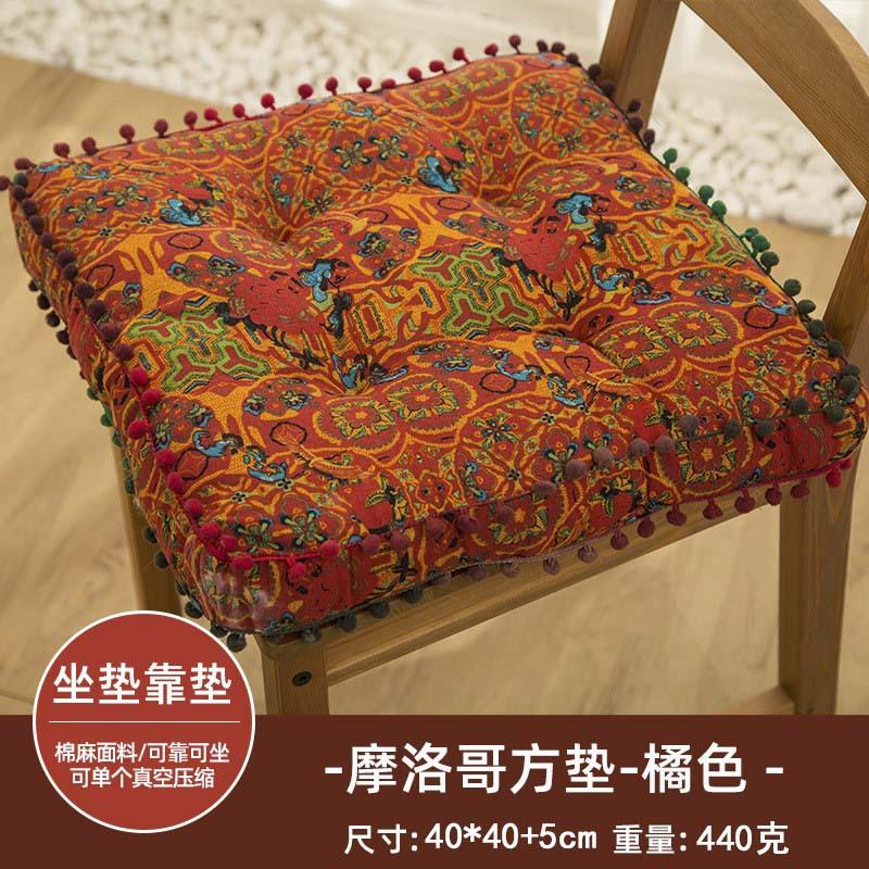 

Утолщенные напольные подушки-пердушки для ленивых, в богемном стиле, ретро, марокканские, подушка для оконного стула, татами, футон, подушка из хлопка и льна