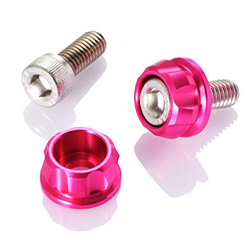 

Daytona PREMIUM ZONE Болт номерного знака мотоцикла M6 x 15мм Набор держателей 2 штуки Розовый 91953