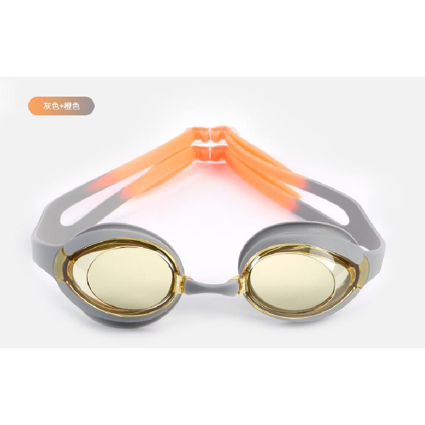 High-definition anti-fog swimming goggles for men, women, and children, high-definition flat silicone swimming goggles, diving goggles, swimming