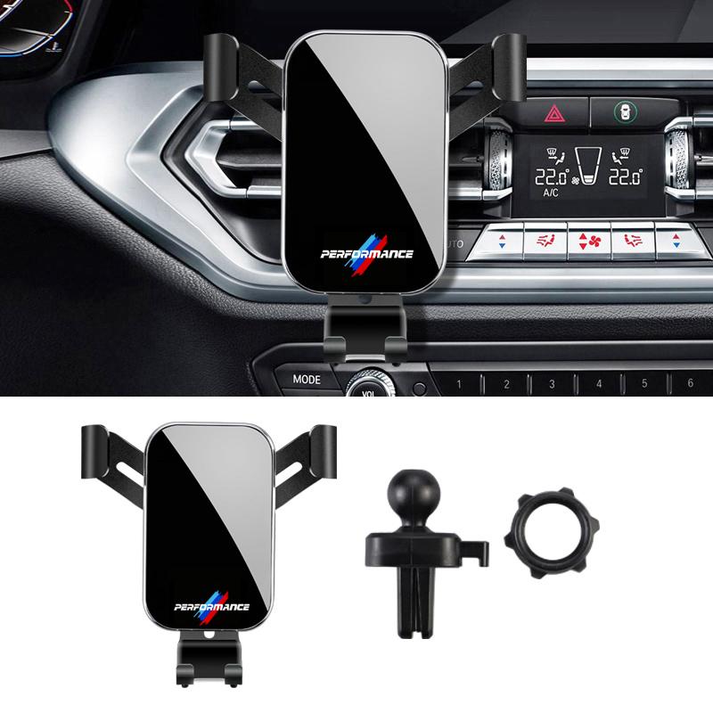 ABS Car Phone Holder Air Vent Clip Mount Mobile Cell Stand Accessories For BMW E90 G80 M3 G30 M5 F82 F83 F20 F21 G42 F95 F96 G06