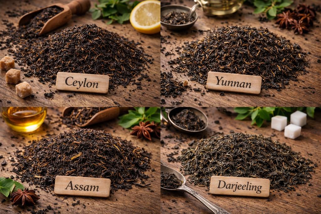 Herbata Czarna Breakfast Tea 100g Ceylon/yunnan Op/assam/darjeeling Tisania