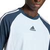 Adidas T Shirts Men's Blue Crew Neck Moderate KD4350