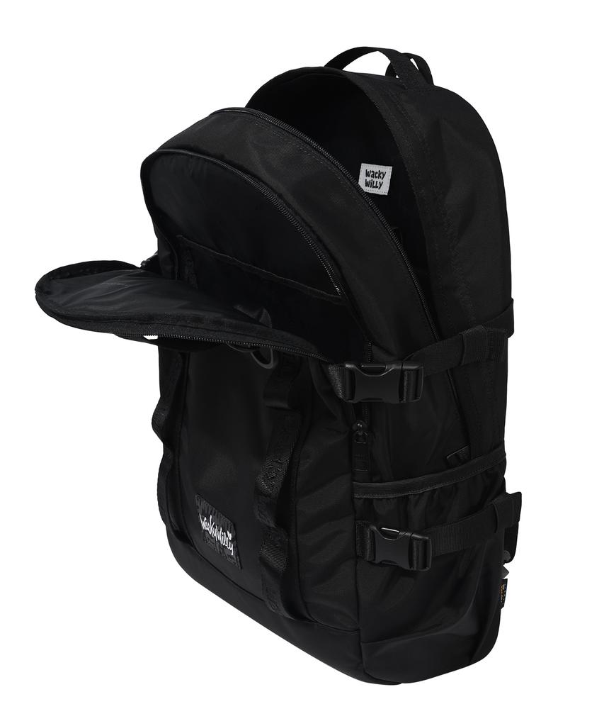 Wacky Willy [24Fw] Cordura Webbing Backpack Black