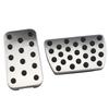 Car Pedals for Honda Civic CRV Jade Accord Elysion Odyssey Gas Brake Clutch Pedal Cover Stainless Steel Pad Parts Accessories