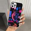 Coque de téléphone Album TV Girl pour Iphone 17 Air 16 15 Plus 14 13 Mini 12 11 Pro Max 16E 7 8 SE 2020 Coque Souple Imprimée Funda 17 Air 16