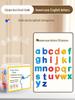 Magnetic Alphabet & Numbers Sticker Set - 26 Pieces for Blackboard & Whiteboard
