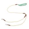 Two-Dog Rope with Braided Rope Construction, Cushioned Handle, and Rotating Connector for Neighborhood Walking Use