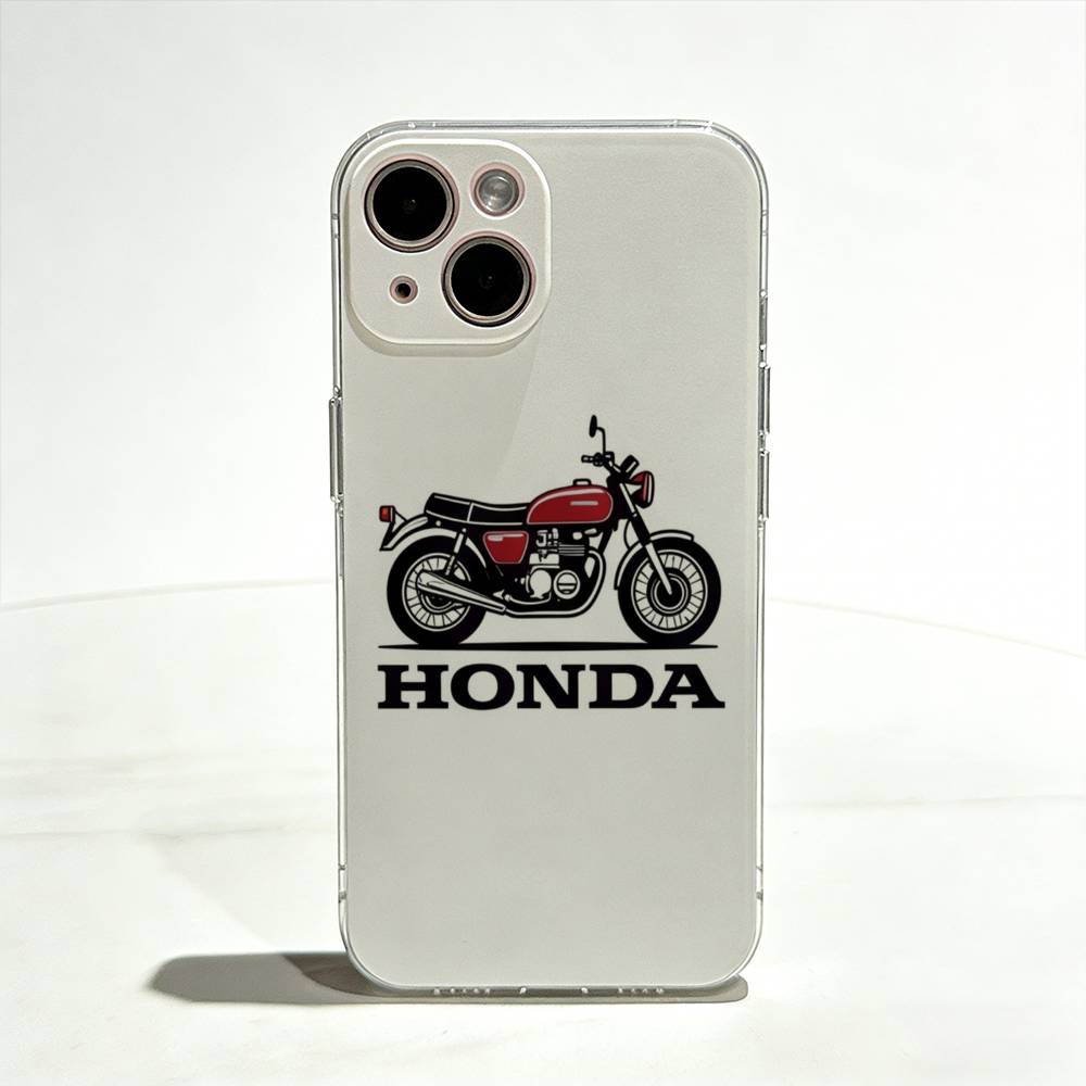 Vdbn2 STICKERS FOR HONDA MOTORCYCLE Ultra Clear TPU Case Slim Lightweight Shockproof Cover 17 Pro Max 17Air 17Pro