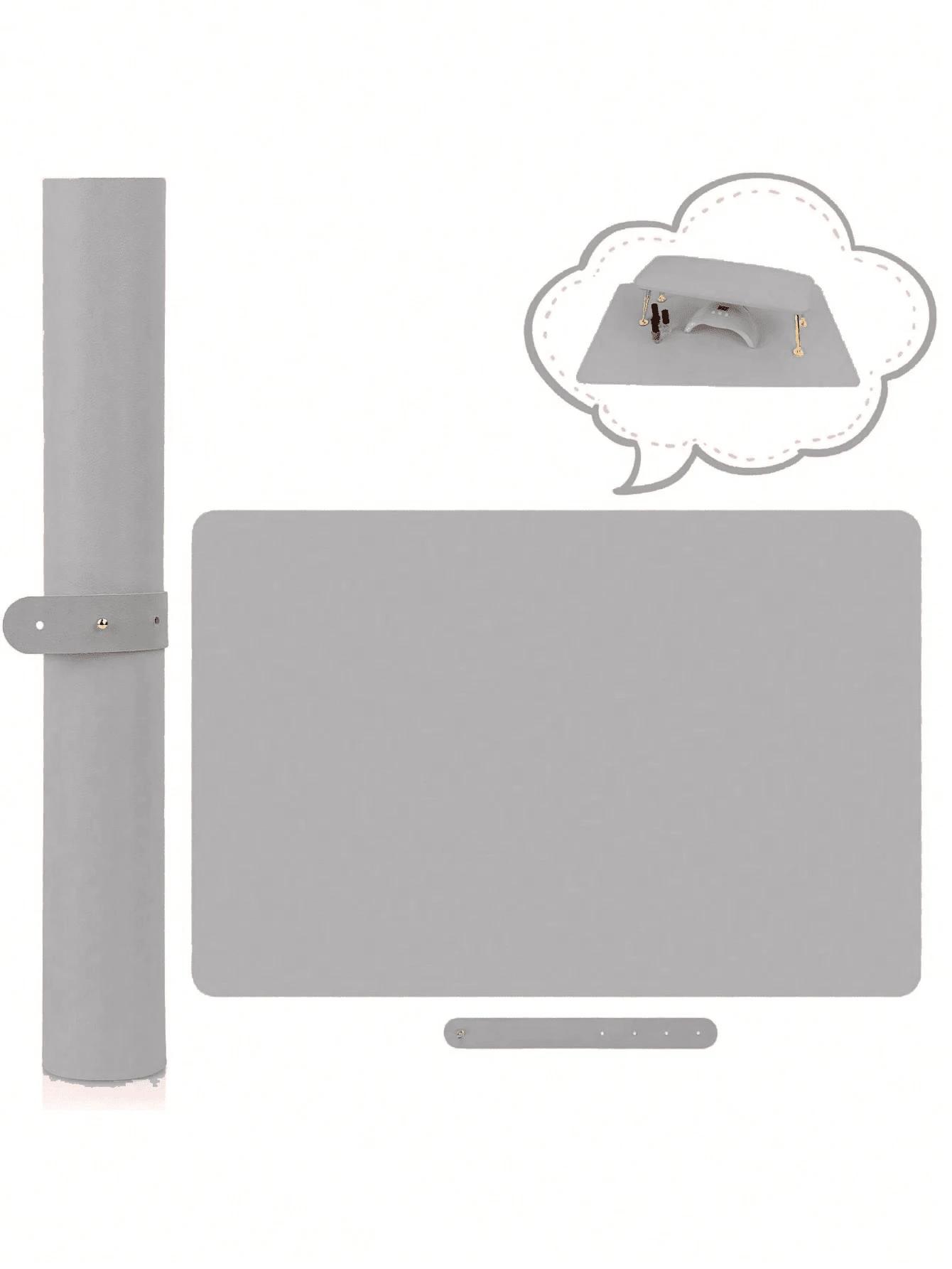 

1/2 шт розовый коврик для стола для дизайна ногтей портативный складной коврик для подлокотника из микрофибры кожа мягкий коврик для дизайна ногтей для салона дизайна ногтей