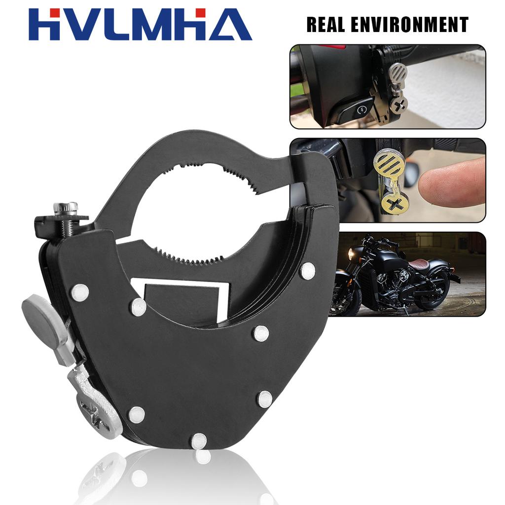 Stay In Control With Durable Motorcycle Throttle Lock Improved Safety Stainless Steel Control Motorcycle Throttle