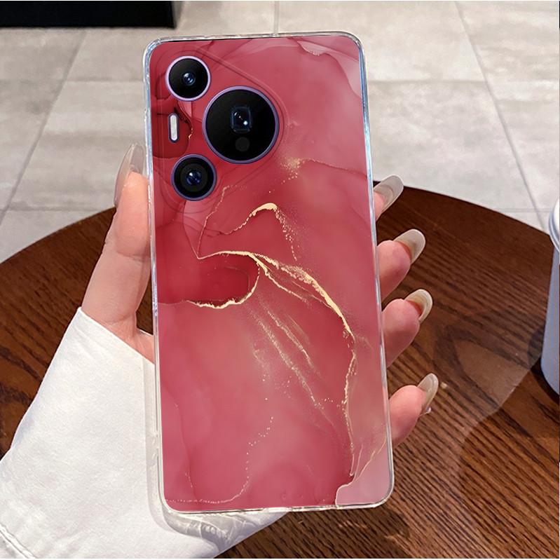 Back Cover For Huawei Pura70 Pura 70 Pro Plus Case Luxury Cute Love Rabbit Funny Pattern Clear Soft Slim TPU Silicone Phone Case