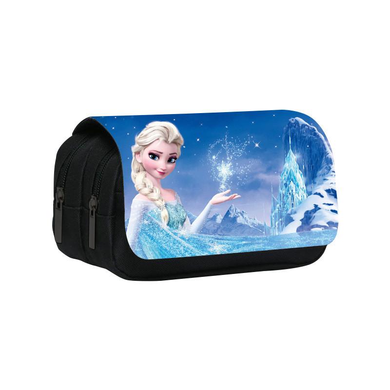 Frozen Ice Snow Queen Pencil Case With Large Capacity For School And Office Use